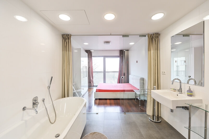 Korunní, Vinohrady - Prague 10 | Rent, Apartment One-bedroom (2+kk), 78 m²