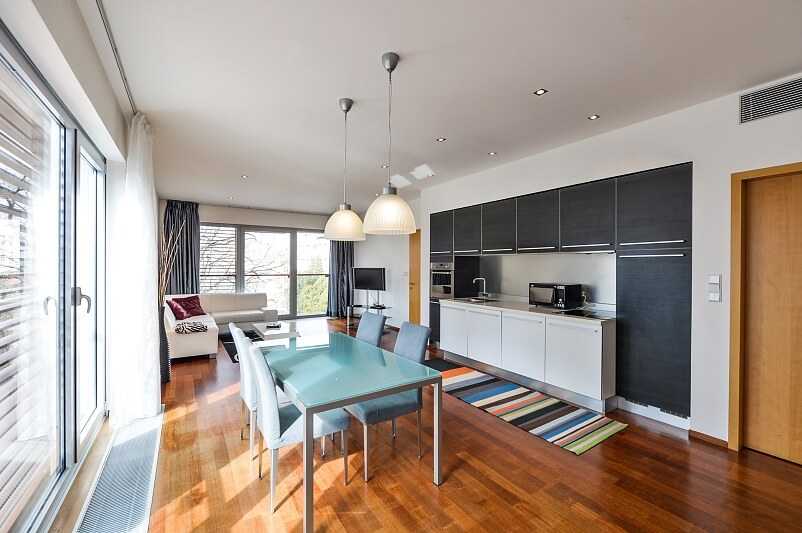 Korunní, Vinohrady - Prague 10 | Rent, Apartment One-bedroom (2+kk), 78 m²
