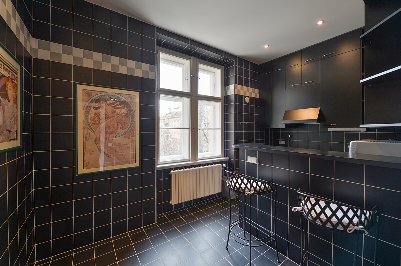 Janáčkovo nábřeží, Smíchov - Prague 5 | Rent, Apartment One-bedroom (2+1), 80 m²