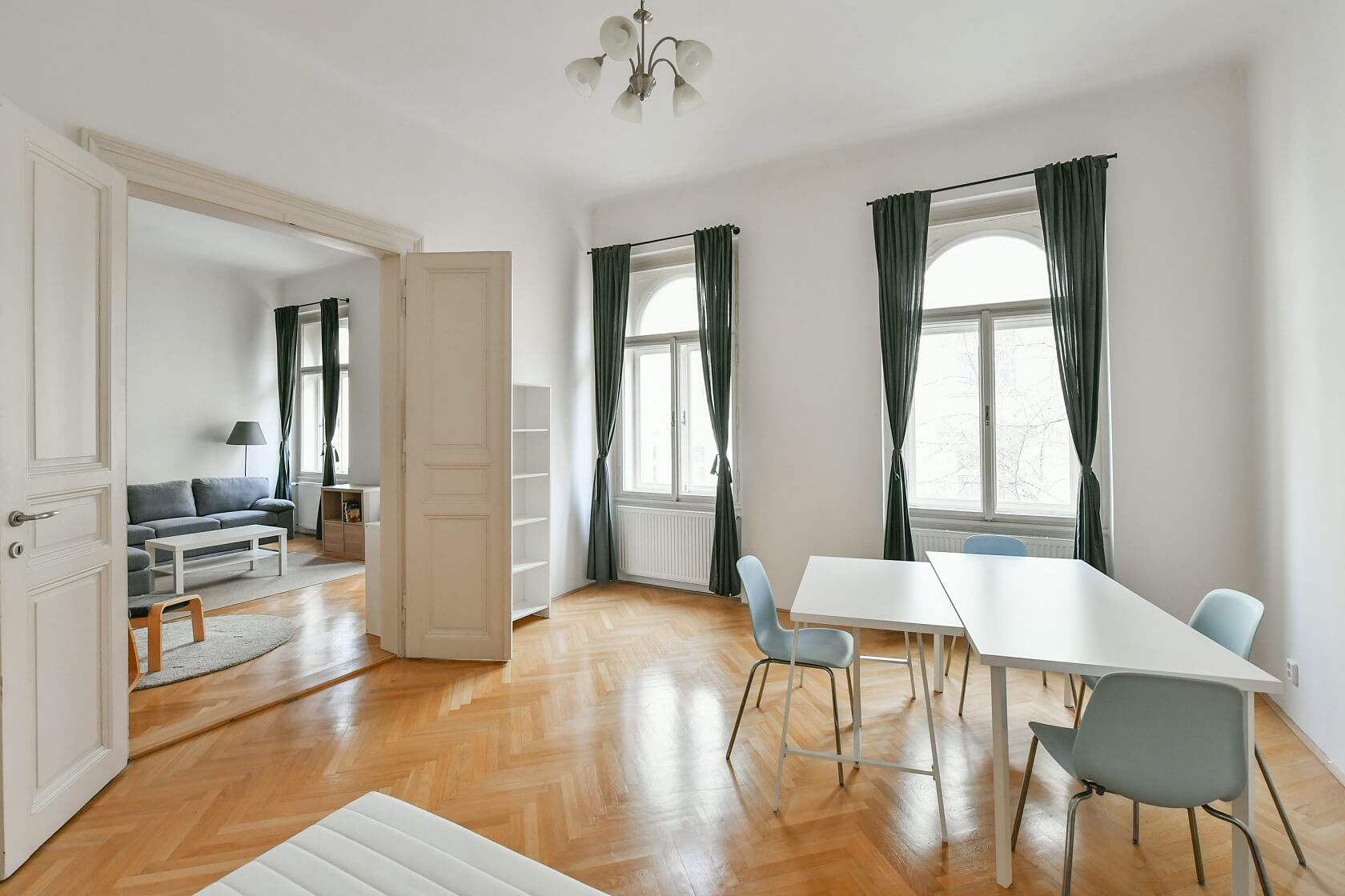 Uruguayská, Vinohrady - Prague 2 | Rent, Apartment Two-bedroom (3+1), 100 m²