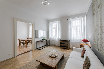 Ve Smečkách, Nové Město - Prague 1 | Rent, Apartment One-bedroom (2+1), 70 m²