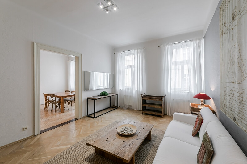 Ve Smečkách, Nové Město - Prague 1 | Rent, Apartment One-bedroom (2+1), 70 m²