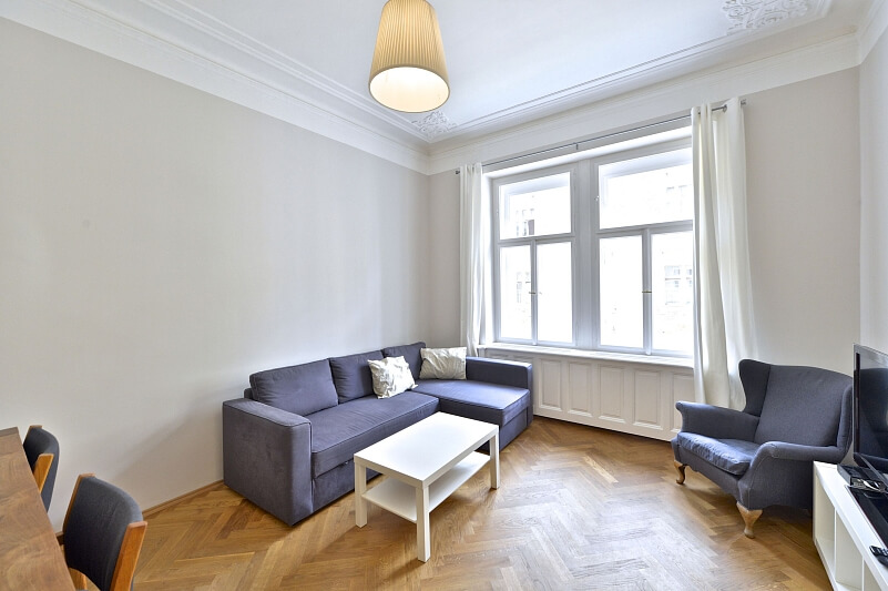 Řehořova, Žižkov - Prague 3 | Rent, Apartment One-bedroom (2+1), 55 m²