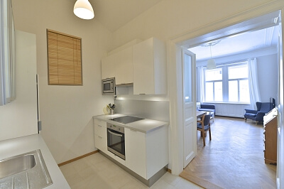 Řehořova, Žižkov - Prague 3 | Rent, Apartment One-bedroom (2+1), 55 m²