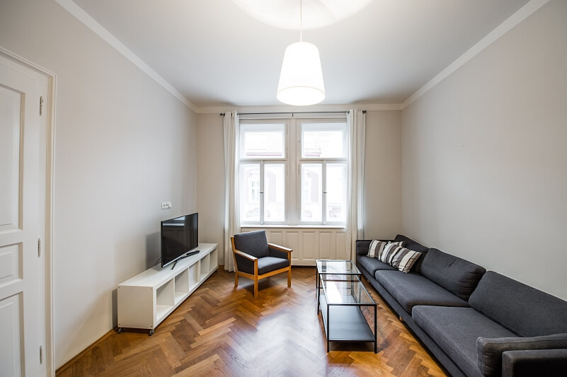 Řehořova, Žižkov - Prague 3 | Rent, Apartment Two-bedroom (3+1), 80 m²