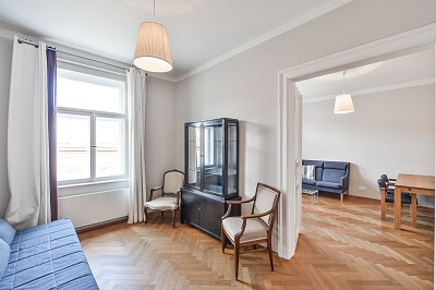 Řehořova, Žižkov - Prague 3 | Rent, Apartment Two-bedroom (3+1), 80 m²