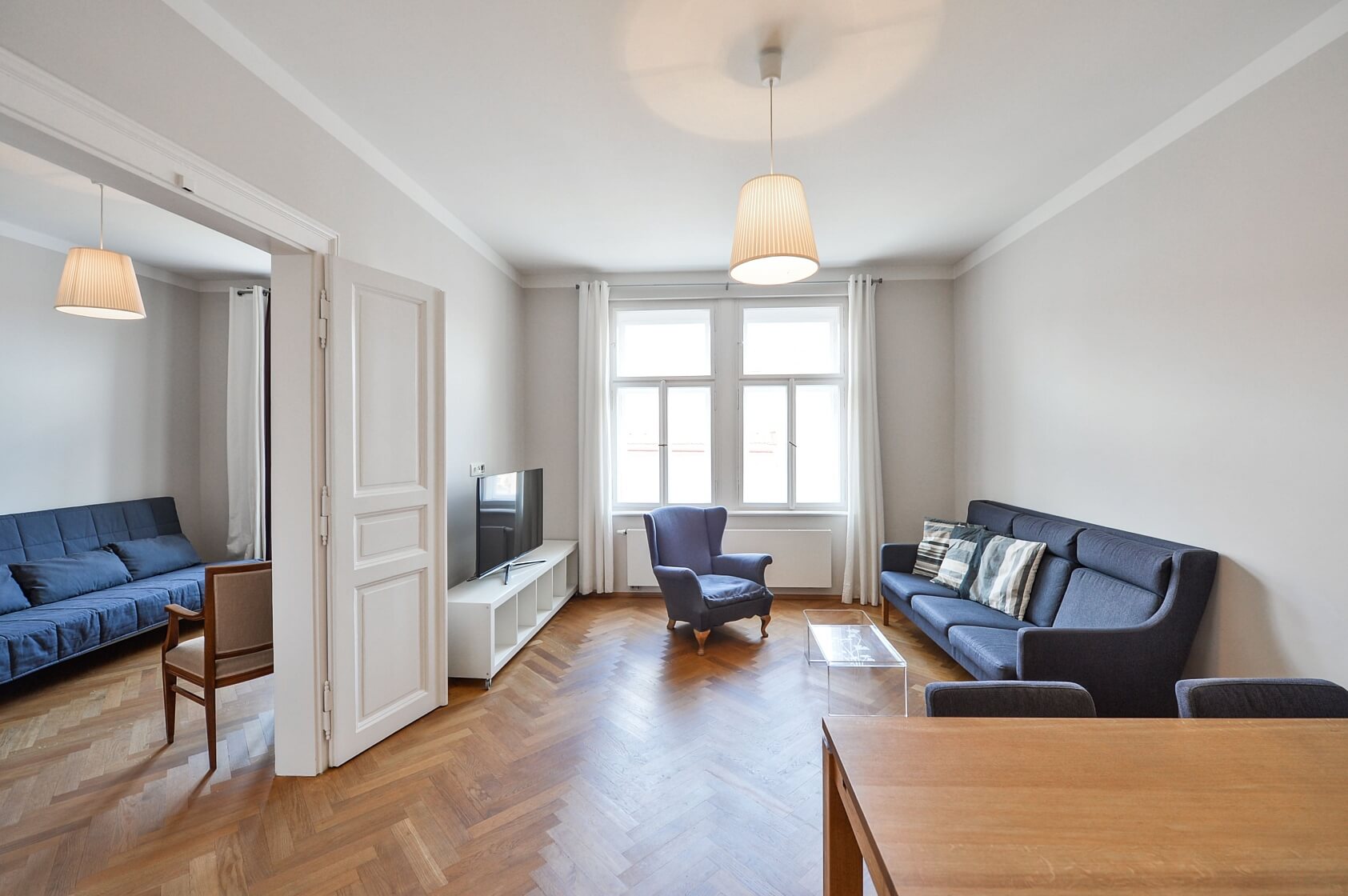 Řehořova, Žižkov - Prague 3 | Rent, Apartment Two-bedroom (3+1), 80 m²