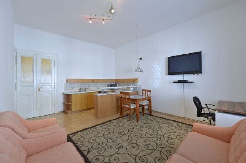 Slezská, Vinohrady - Prague 2 | Rent, Apartment One-bedroom (2+kk), 55 m²