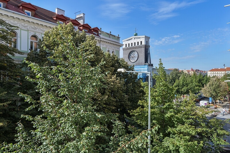 Lucemburská, Vinohrady - Prague 3 | Rent, Apartment One-bedroom (2+1), 90 m²