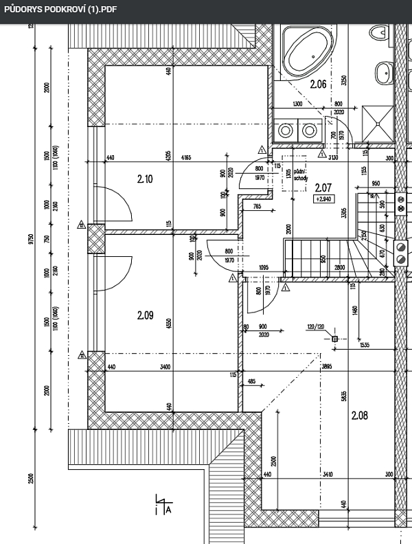 Půdorys 2