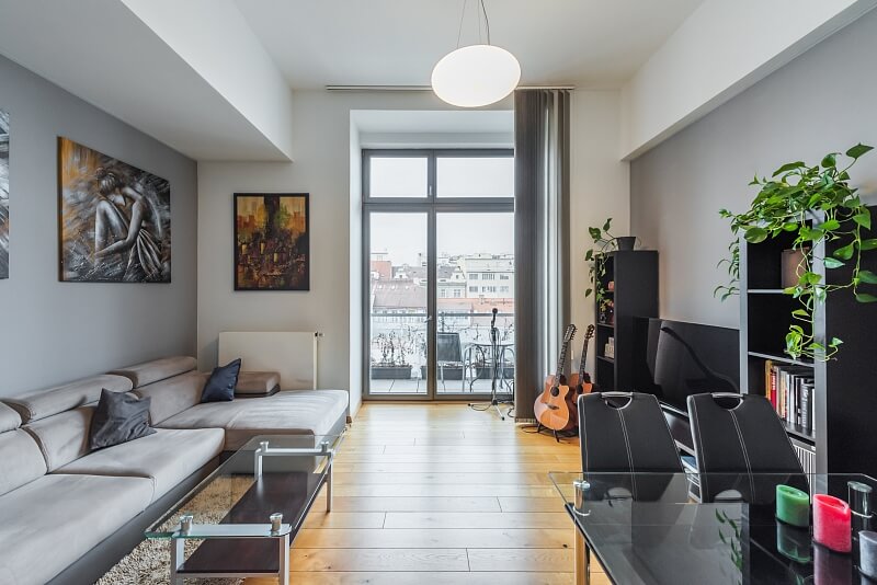 Na Děkance, Nové Město - Prague 2 | Rent, Apartment One-bedroom (2+kk), 61 m²