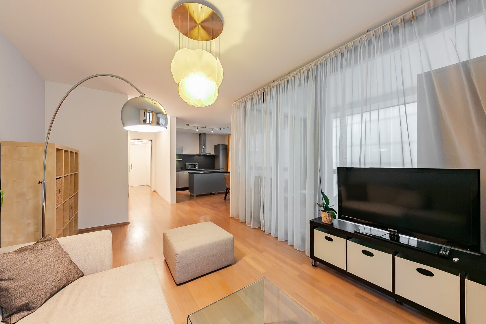 Šaldova, Karlín - Prague 8 | Rent, Apartment One-bedroom (2+kk), 78 m²