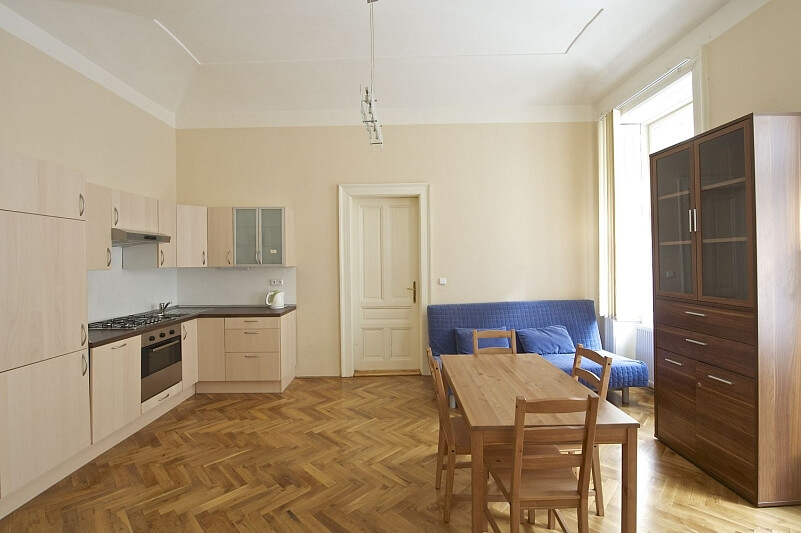 Mánesova, Vinohrady - Prague 2 | Rent, Apartment Two-bedroom (3+kk), 67 m²