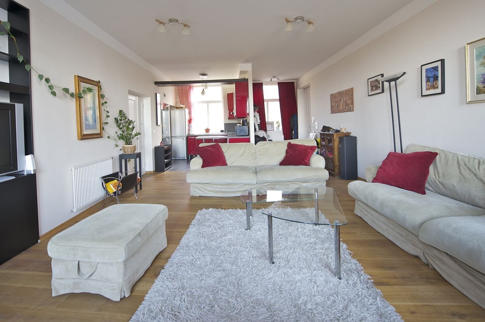 Krakovská, Nové Město - Prague 1 | Rent, Apartment Two-bedroom (3+kk), 114 m²