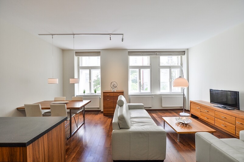 Americká, Vinohrady - Prague 2 | Rent, Apartment One-bedroom (2+kk), 61 m²