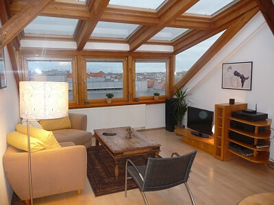 Na Míčankách, Vršovice - Prague 10 | Rent, Apartment Two-bedroom (3+kk), 110 m²