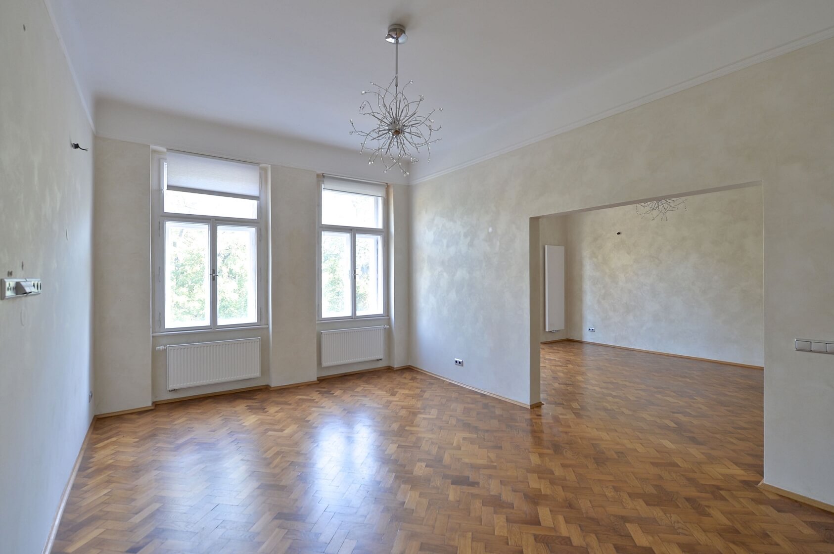 Polská, Vinohrady - Prague 2 | Rent, Apartment Two-bedroom (3+1), 107 m²