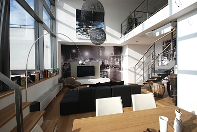 Mezitraťová, Hrdlořezy - Praha 9 | Prodej, Byt 4+kk, 158 m²