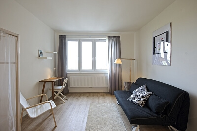 Freyova, Vysočany - Praha 9 | Pronájem, Byt 1+kk, 33 m²