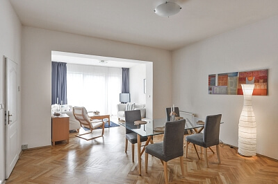 Belgická, Vinohrady - Prague 2 | Rent, Apartment Two-bedroom (3+kk), 100 m²
