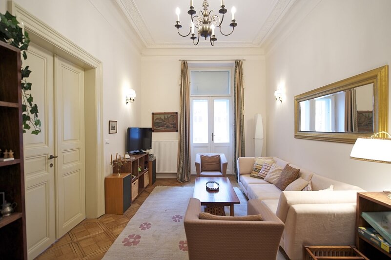 Čelakovského sady, Vinohrady - Praha 2 | Pronájem, Byt 2+1, 95 m²