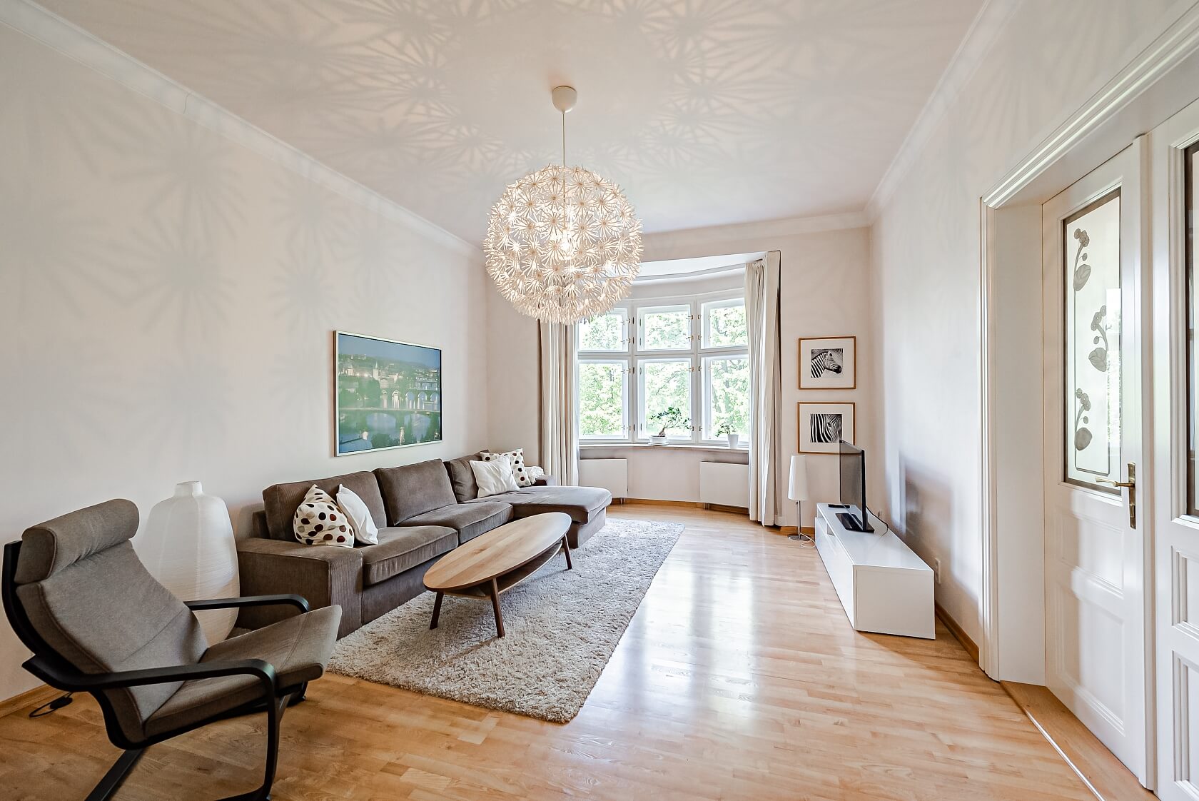 Dřevná, Nové Město - Prague 2 | Rent, Apartment Two-bedroom (3+1), 108 m²