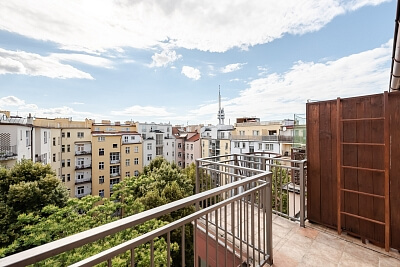 Baranova, Vinohrady - Praha 3 | Pronájem, Byt 2+kk, 97 m²