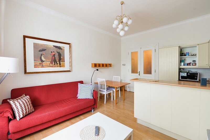 Dřevná, Nové Město - Prague 2 | Rent, Apartment One-bedroom (2+kk), 48 m²