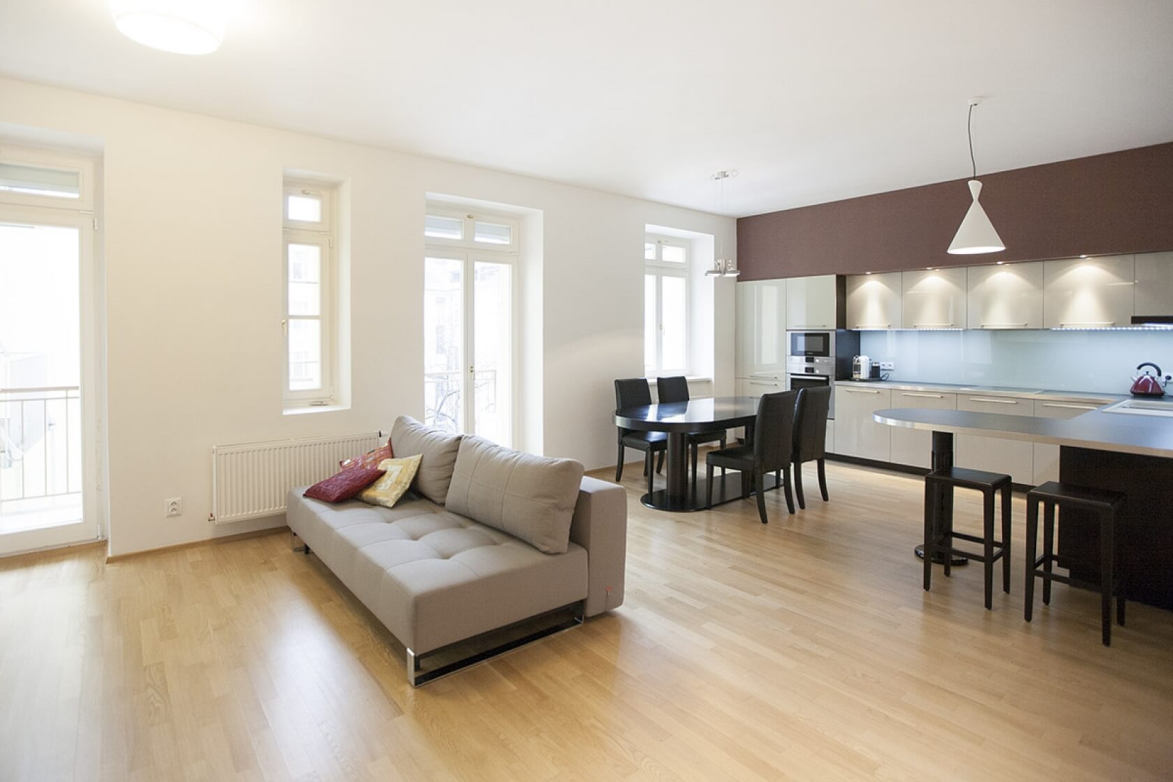 V Lesíčku, Smíchov - Prague 5 | Rent, Apartment Two-bedroom (3+kk), 96 m²