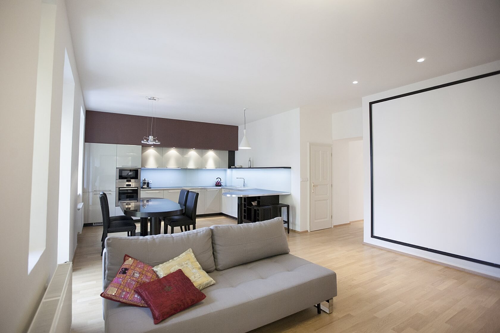 V Lesíčku, Smíchov - Prague 5 | Rent, Apartment Two-bedroom (3+kk), 96 m²