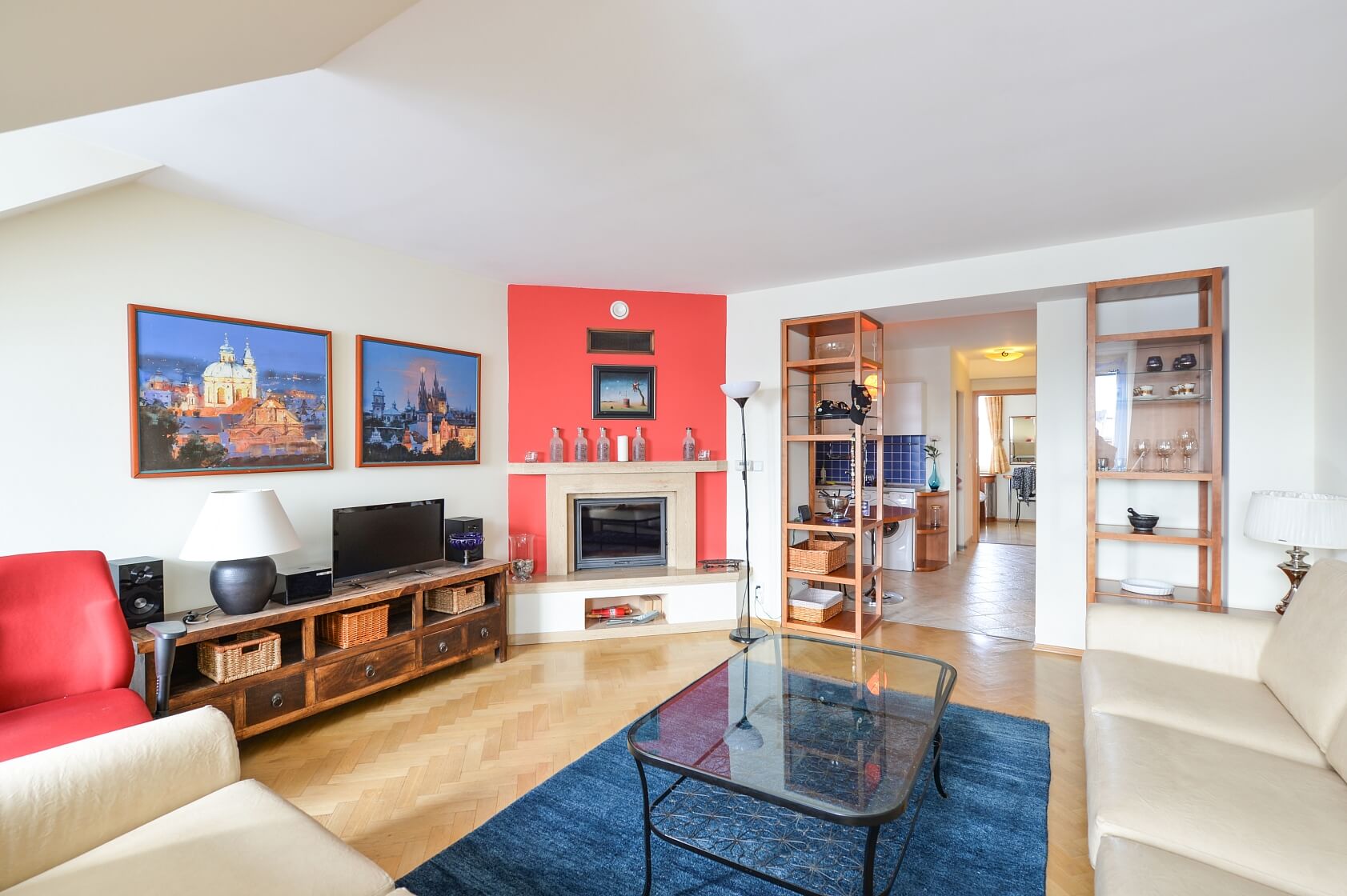 Záhřebská, Vinohrady - Prague 2 | Rent, Apartment One-bedroom (2+kk), 62 m²