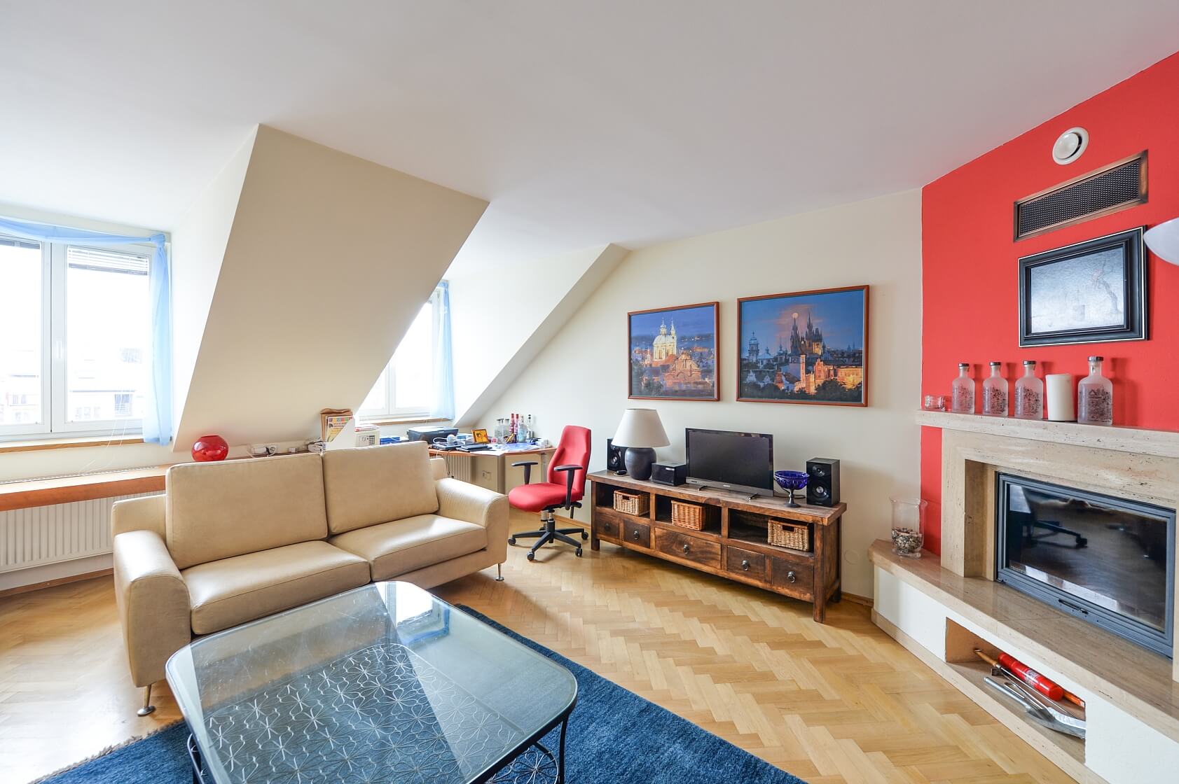 Záhřebská, Vinohrady - Praha 2 | Pronájem, Byt 2+kk, 62 m²