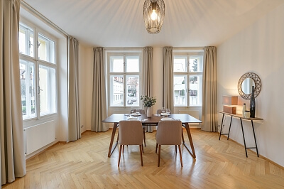 Gotthardská, Bubeneč - Praha 6 | Pronájem, Byt 4+1, 133 m²