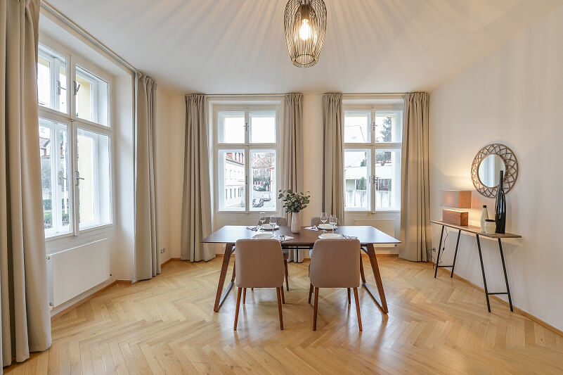 Gotthardská, Bubeneč - Prague 6 | Rent, Apartment Three-bedroom (4+1), 133 m²