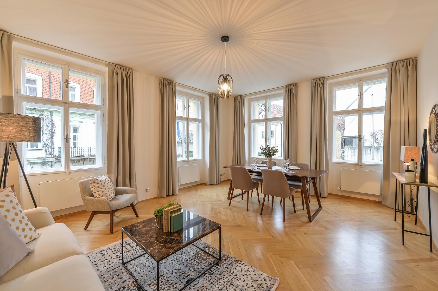 Gotthardská, Bubeneč - Praha 6 | Pronájem, Byt 4+1, 133 m²