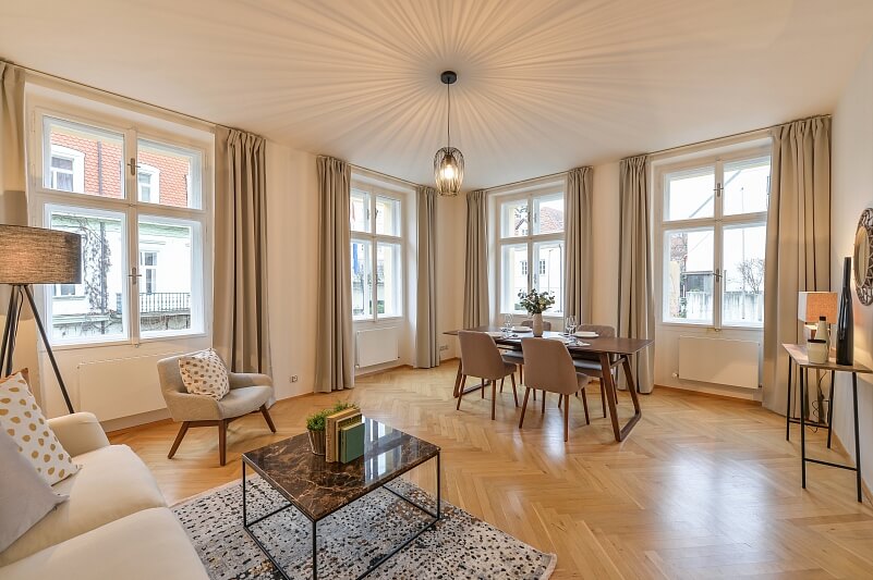 Gotthardská, Bubeneč - Praha 6 | Pronájem, Byt 4+1, 133 m²