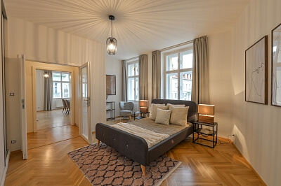 Gotthardská, Bubeneč - Prague 6 | Rent, Apartment Three-bedroom (4+1), 133 m²