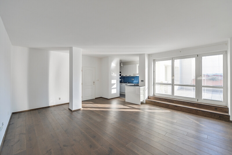 Klausova, Stodůlky - Prague 5 | Rent, Apartment Two-bedroom (3+kk), 141 m²