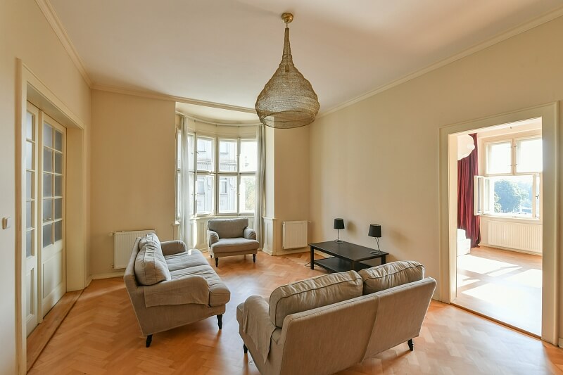 Dr. Zikmunda Wintra, Bubeneč - Prague 6 | Rent, Apartment Two-bedroom (3+1), 120 m²