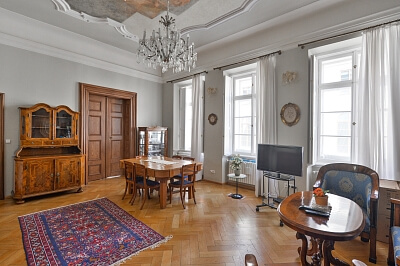 Sněmovní, Malá Strana - Prague 1 | Rent, Apartment One-bedroom (2+1), 85 m²