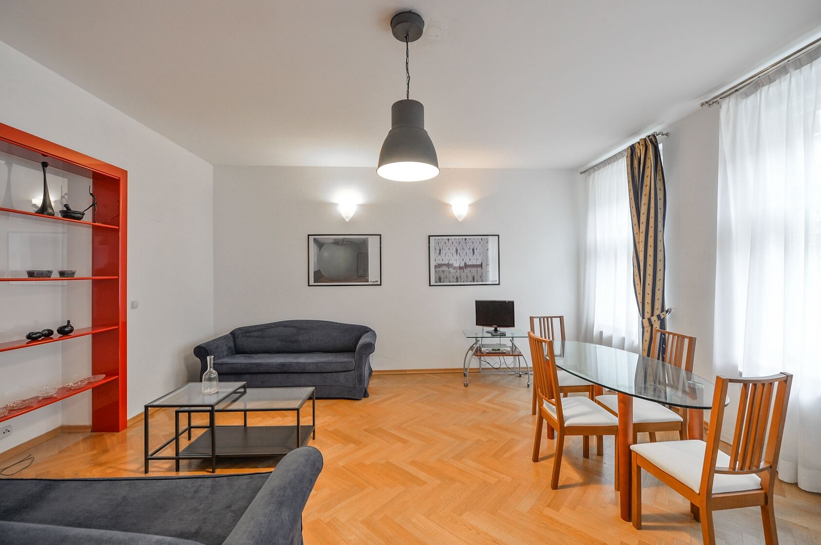 Kamenická, Holešovice - Prague 7 | Rent, Apartment One-bedroom (2+kk), 69 m²