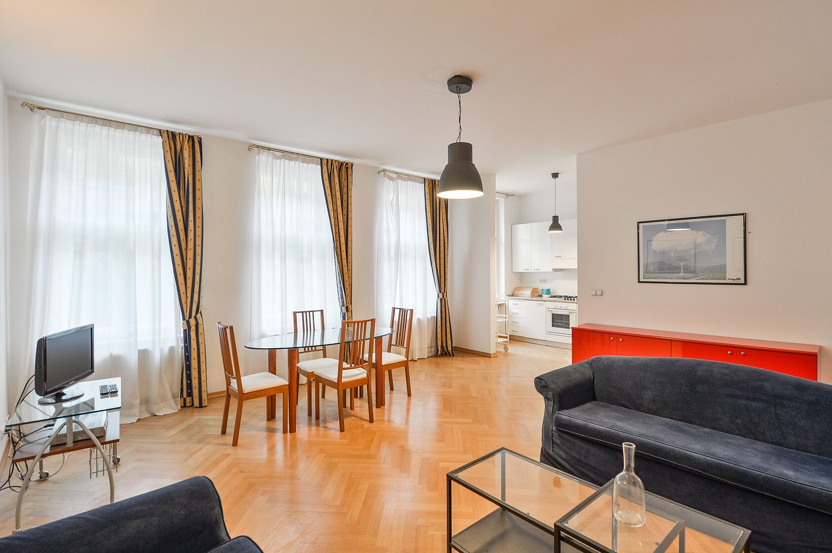 Kamenická, Holešovice - Prague 7 | Rent, Apartment One-bedroom (2+kk), 69 m²