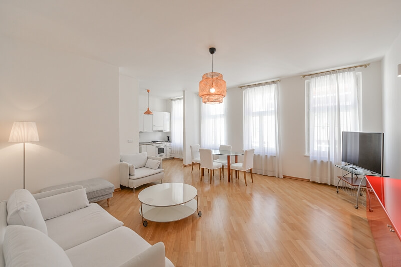 Kamenická, Holešovice - Prague 7 | Rent, Apartment Two-bedroom (3+kk), 86 m²