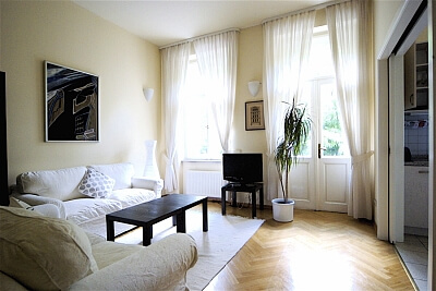 Polská, Vinohrady - Prague 2 | Rent, Apartment One-bedroom (2+1), 55 m²