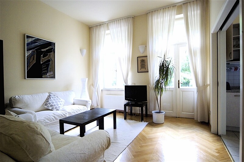 Polská, Vinohrady - Prague 2 | Rent, Apartment One-bedroom (2+1), 55 m²