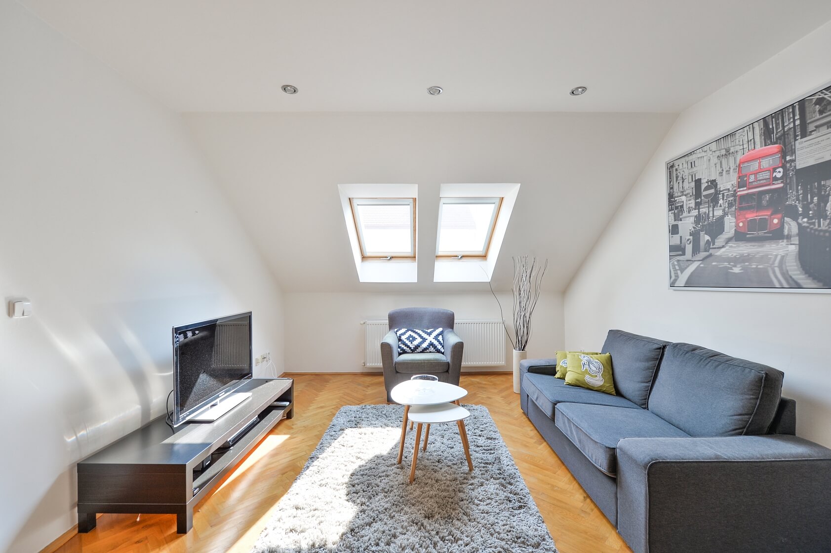 Bořivojova, Žižkov - Prague 3 | Rent, Apartment One-bedroom (2+kk), 48 m²