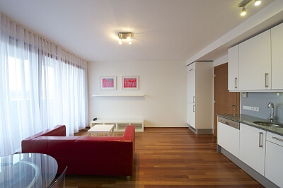 Podnádražní, Vysočany - Prague 9 | Rent, Apartment One-bedroom (2+kk), 56 m²