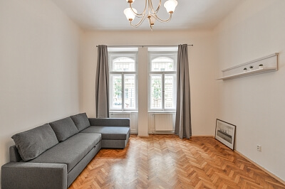 Mánesova, Vinohrady - Prague 2 | Rent, Apartment One-bedroom (2+1), 65 m²