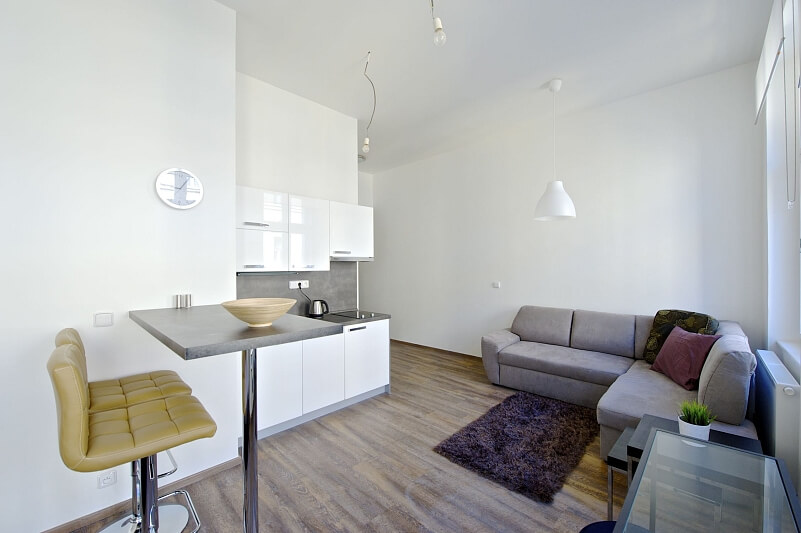 Jindřicha Plachty, Smíchov - Praha 5 | Pronájem, Byt 1+kk, 35 m²