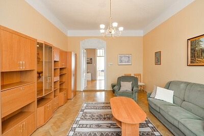 U Kanálky, Vinohrady - Prague 2 | Rent, Apartment One-bedroom (2+1), 70 m²